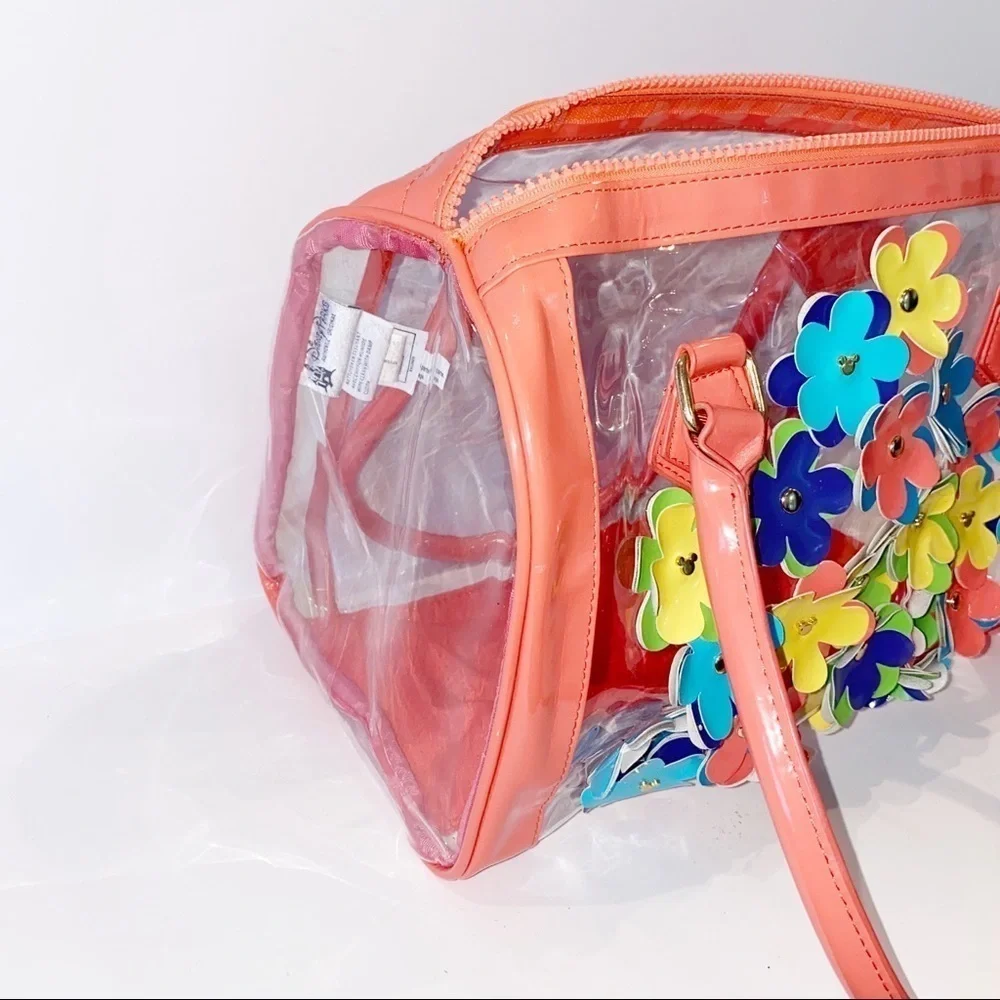 Disney | Clear Plastic Bag Attached Flowers Peach